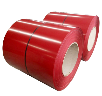 Het zink Met een laag bedekte Pre Geschilderde Blad van het het Metaalg550 Dakwerk PPGI van de Staalrol voor Huizen 600mm