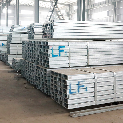 50 mm gegalvaniseerd staal C-kanaal metalen ijzeren U-balk ASTM Q235 Q345