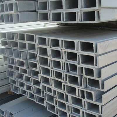 12m ASTM SS400 50mm Gegalvaniseerd Staalkanaal voor lichte structuur