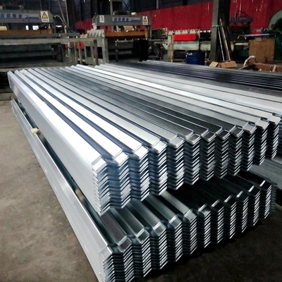 Voorgelakt GI gegolfd metalen dakplaat 1,5 mm dik verzinkt