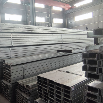 ASTM-standaard gegalvaniseerd kanaalstaal groothandel 3 inch stalen C-kanaal