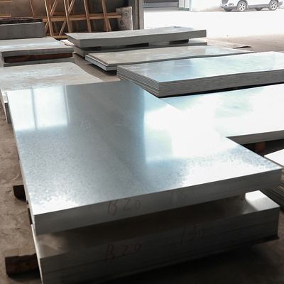 Aangepaste 4x8 galvaniseerde Staalplaat 3mm 4mm 5mm Met een laag bedekt de Plaatzink van het Ijzermetaal
