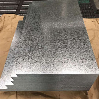 Zink Met een laag bedekte Staalplaat Gegalvaniseerde GI Plaat HDG Z120/㎡ 0.35mm 0.45mm 0.55mm