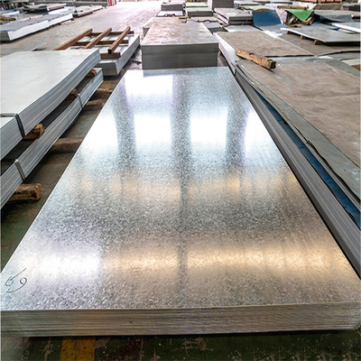 GI DX51D Z275 Gegalvaniseerde het Bladplaten 0.5mm van het Staalmetaal Koud Staalrol