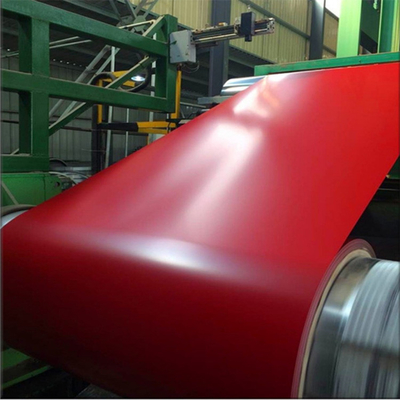 Het zink Met een laag bedekte Pre Geschilderde Blad van het het Metaalg550 Dakwerk PPGI van de Staalrol voor Huizen 600mm