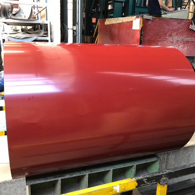 Het zink Met een laag bedekte Pre Geschilderde Blad van het het Metaalg550 Dakwerk PPGI van de Staalrol voor Huizen 600mm