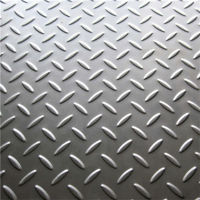 2B het Roestvrije staal Diamond Plate Hot Rolled 304 van de BEDELAARSoppervlakte Geruit Blad 316