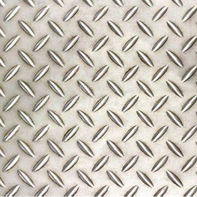 AISI-Roestvrij staal Diamond Plate 430 Legerings Geruit Blad 3mm 4mm
