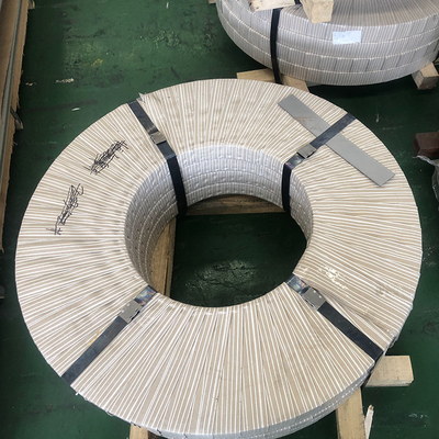 Aangepaste Roestvrij staalstrook SS 304 Koudgewalste de Bandrol 2000mm van de Metaalriem
