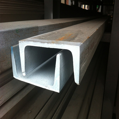 Profiel 304 van het staalkanaal 305 316 405 6mm U/C het Kanaal Structureel C Profiel van het Vormroestvrije staal