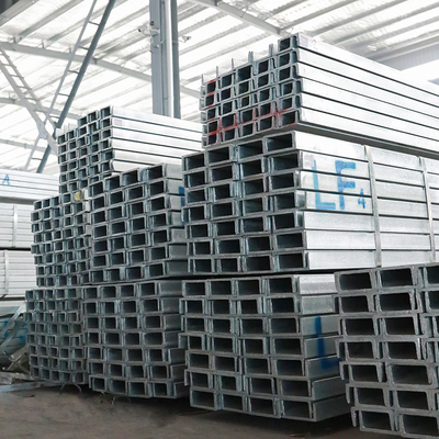 SS400 50mm het Gegalvaniseerde c-Gegalvaniseerde C Kanaal van de Kanaalastm Hete Onderdompeling