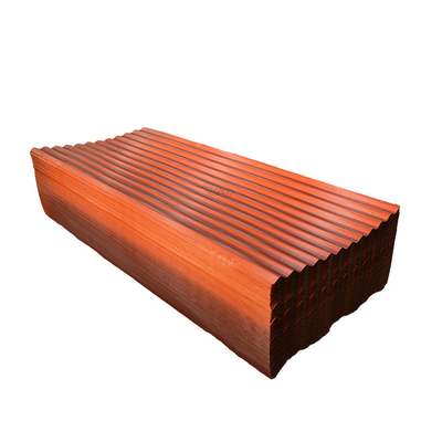 Breedte 201250mm PPGI-de Kleuren Met een laag bedekte Bladen van het Dakblad 275g Ppgi
