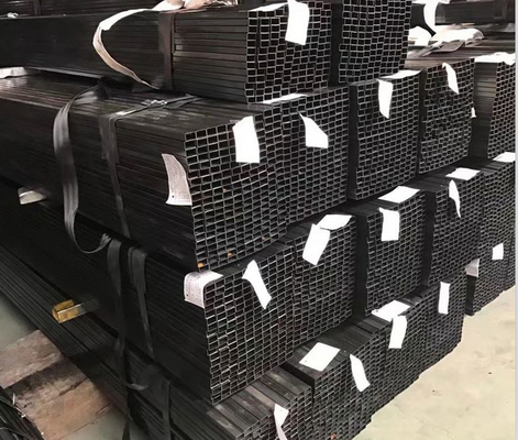 ISO 14mm de Zwarte Gegalvaniseerde Vierkante Buis van de Staal Vierkante Buis JIS SS400