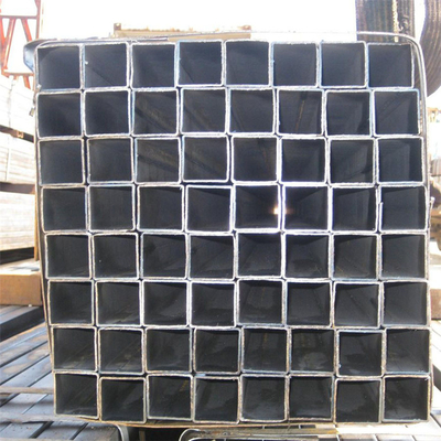 ASTM 7mm Black metal Vierkant Buizenstelsel S235JR Pijp van het 2 Duim de Zwarte Staal