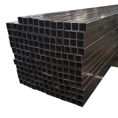 Zwarte Rechthoekige het Staalbuis 20mm van DIN 40X40 Gegalvaniseerde Vierkante Buis