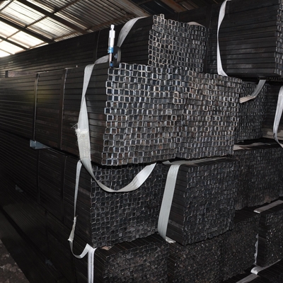 Zwarte Rechthoekige het Staalbuis 20mm van DIN 40X40 Gegalvaniseerde Vierkante Buis