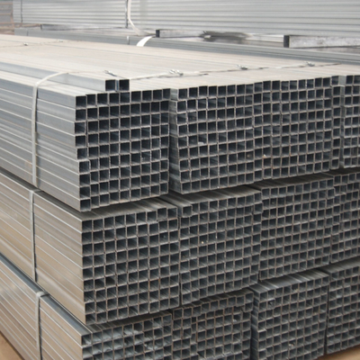 3x2 gegalvaniseerde Vierkante Buis 0.6mm Koudgewalst Staal Rechthoekig Buizenstelsel