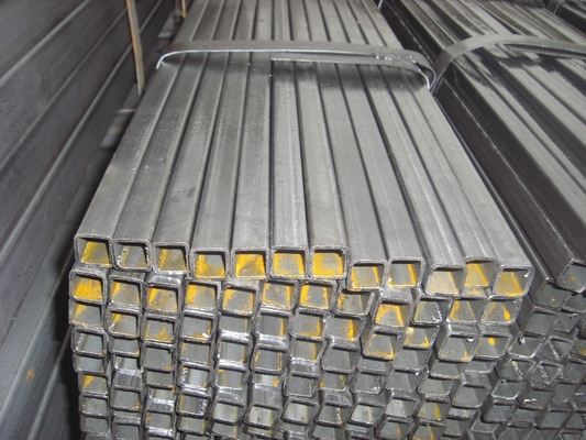 2x2 14 Maat Gegalvaniseerde Vierkante Buizenstelsellengte 12m Mej. Rectangular Pipe ASTM