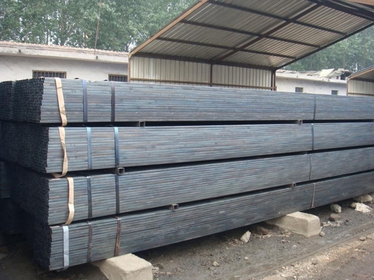 2x2 14 Maat Gegalvaniseerde Vierkante Buizenstelsellengte 12m Mej. Rectangular Pipe ASTM