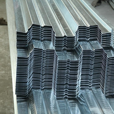 SMP plooide Gegalvaniseerd Bladmetaal 1100mm Gegalvaniseerde Staalplaat