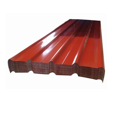 Rood 40g Gegalvaniseerd Staal Golfdakcomité 120cm AISI