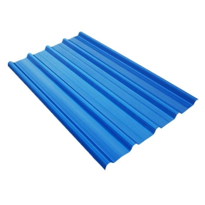 Blauwe DC02 galvaniseerde Golf Gegalvaniseerde het Dakcomités van Dakwerkbladen 180g