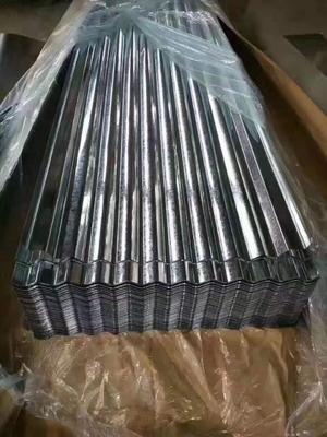 PPGI galvaniseerde Golfmetaaldakwerk 0.02mm DX51D ASTM
