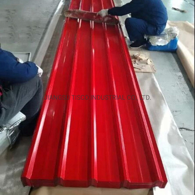 Groen Gi van S220GD Kleur Met een laag bedekt Dakwerkblad 8ft Dakwerkbladen