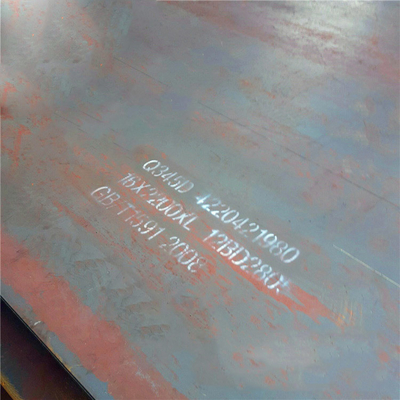 Q195 1023 Koolstofstaalblad AISI 1010 10mm Vloeistaalplaat voor Schip