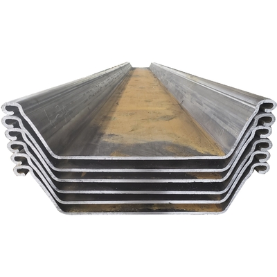 AISI warmgewalste stalen damwand 5,5 inch voor bouwstaalprofiel