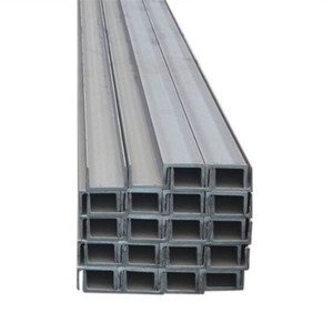 Q235B C Channel Steel Gegalvaniseerde warmgewalste lange stalen producten