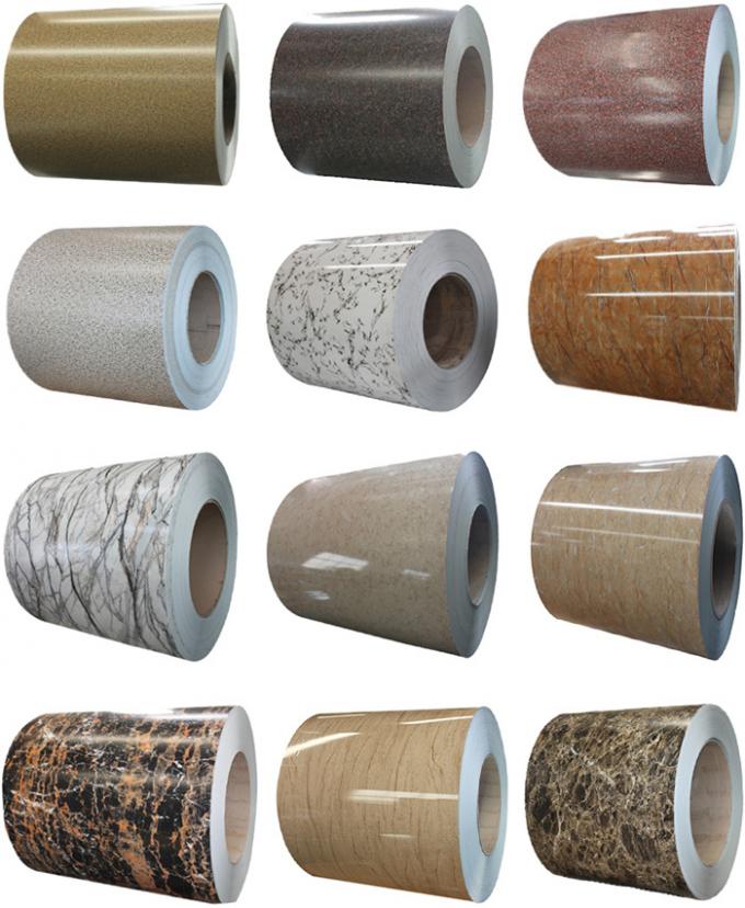 Het Staalrol van de fabrieksvervaardiging PPGI, Met een laag bedekt en Vooraf geverft Kleur Gegalvaniseerd PPGI-Staalbroodje