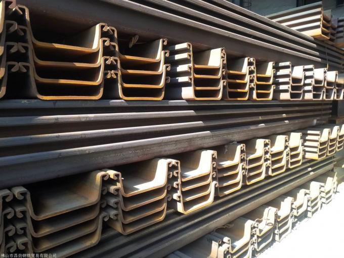  400X100X10.5mm Type - Warmgewalste u-2 Type Staalplaatstapel voor Bouw