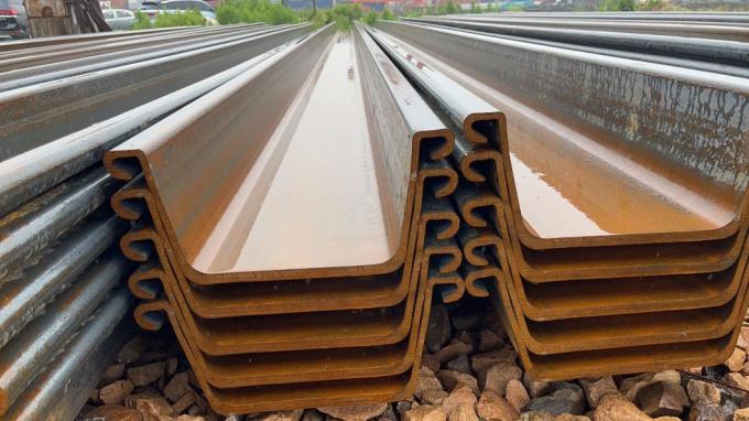  400X100X10.5mm Type - Warmgewalste u-2 Type Staalplaatstapel voor Bouw