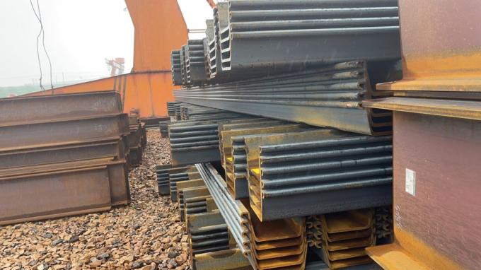 400X100X10.5mm Type - Warmgewalste u-2 Type Staalplaatstapel voor Bouw