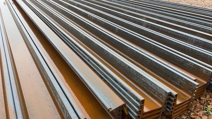 400X100X10.5mm Type - Warmgewalste u-2 Type Staalplaatstapel voor Bouw